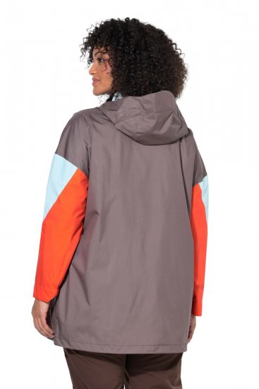 Ulla Popken 855313 Parka Taupe - Mēteļi - Lielo izmēru mēteļi sievietēm