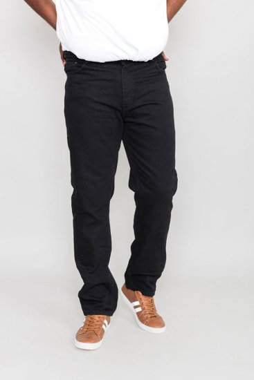 Rockford Comfort Jeans Black TALL SIZES - VĪRIEŠU APĢĒRBS MT-6XLT - Apģērbs gariem vīriešiem