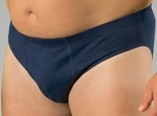 20 Nodi 934 Stretch Cotton Briefs Navy Blue - Īsās apakšbikses - Vīriešu Apakšbikses Lieli Izmēri