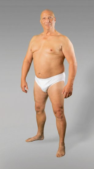 20 Nodi 934 Stretch Cotton Briefs White - Īsās apakšbikses - Vīriešu Apakšbikses Lieli Izmēri