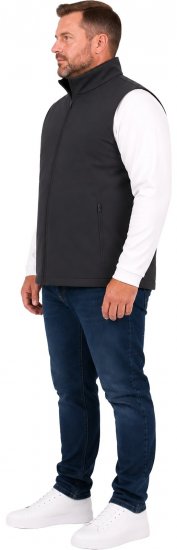 Dobsom Sestri Vest Melna - Sporta apģērbs & outdoor - Liela izmēra sporta apģērbi vīriešiem