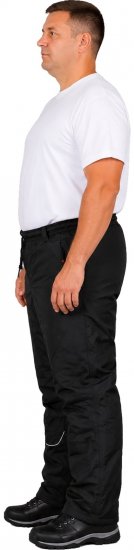 Dobsom Perugia Pants Melna - Sporta apģērbs & outdoor - Liela izmēra sporta apģērbi vīriešiem