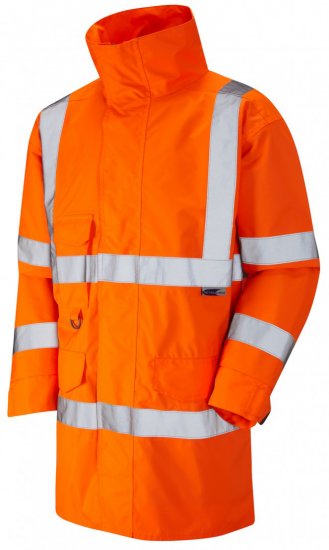 Leo Torridge Breathable Lightweight Anorak Hi-Vis Orange - Darba apģērbs - Darba apģērbs - 3XL-10XL