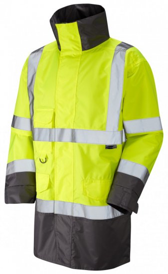 Leo Torridge Breathable Lightweight Anorak Hi-Vis Yellow - Darba apģērbs - Darba apģērbs - 3XL-10XL