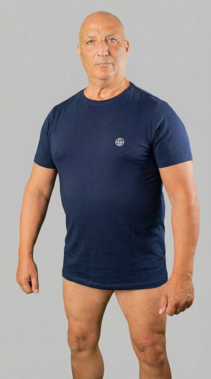 20 Nodi Mezzogiorno Sports T-Shirt Navy - T-krekli - T-krekli - 2XL-14XL