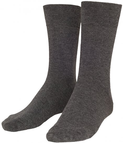 Adamo Aaron Soft-socks Charcoal 3-pack - Apakšveļa un peldšorti - Apakšveļa - 2XL-8XL