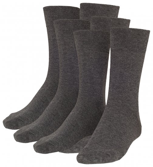 Adamo Aaron Soft-socks Charcoal 3-pack - Apakšveļa un peldšorti - Apakšveļa - 2XL-8XL