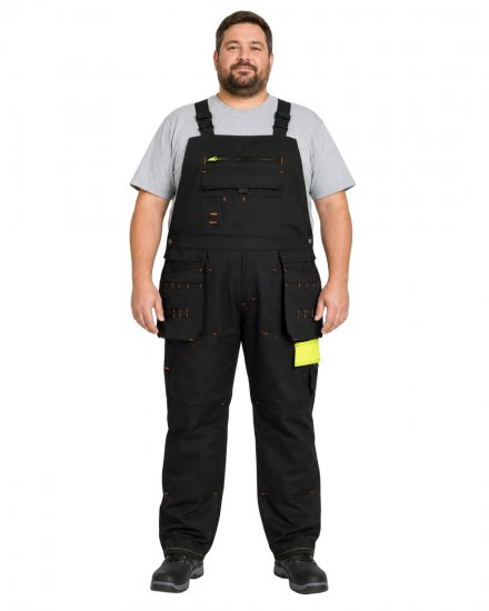 Adamo 109100 Kombinezons Melns - Darba apģērbs - Darba apģērbs - 3XL-10XL