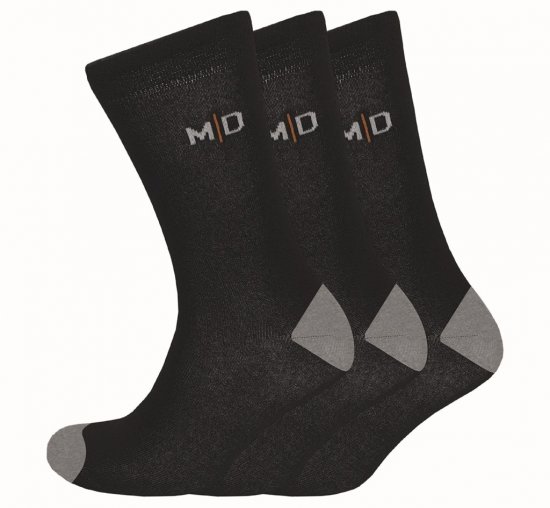 Motley Denim Alex Socks 3-Pack Black - Apakšveļa un peldšorti - Apakšveļa - 2XL-8XL