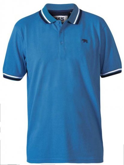 D555 Allante 2 Pique Polo Royal Blue - Polo krekli - Polo krekli - 2XL-8XL