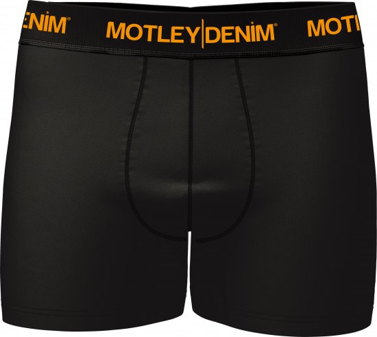Motley Denim Amsterdam Boxershorts Black 2-pack - Apakšveļa un peldšorti - Apakšveļa - 2XL-8XL