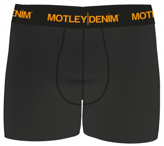 Motley Denim Amsterdam Boxershorts Charcoal 2-pack - Apakšveļa un peldšorti - Apakšveļa - 2XL-8XL