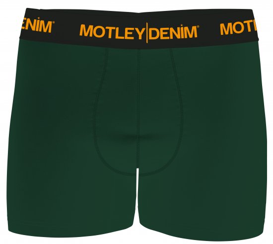 Motley Denim Amsterdam Boxershorts Racing Green 2-pack - Apakšveļa un peldšorti - Apakšveļa - 2XL-8XL