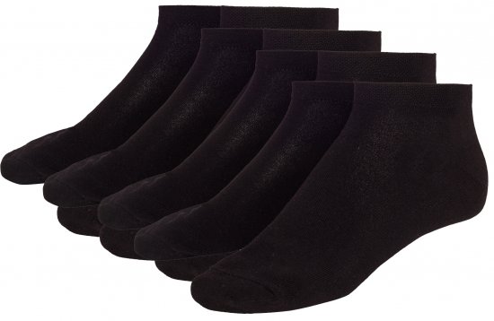 Adamo Anton sneaker-socks Black 4-pack - Apakšveļa un peldšorti - Apakšveļa - 2XL-8XL