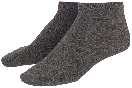 Adamo Anton sneaker-socks Charcoal 4-pack - Apakšveļa un peldšorti - Apakšveļa - 2XL-8XL