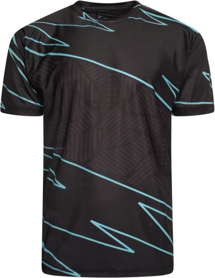 Kam Jeans AP002 Active Performance Marl Tee Black - T-krekli - T-krekli - 2XL-14XL