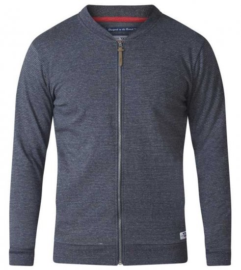 D555 Arnie Sweatshirt With Pocket Charcoal - Džemperi un džemperi ar kapuci - Džemperi - 2XL-14XL