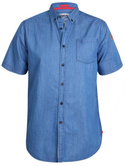 D555 Arnold Denim Shirt - Krekli - Krekli - 2XL-8XL
