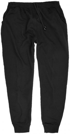 Adamo Athen Sweatpants with Cuffs Black - Sporta bikses un šorti - Sporta bikses un Sporta šorti - 2XL-12XL