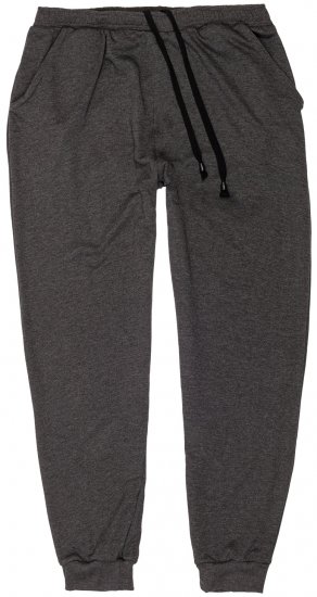 Adamo Athen Sweatpants with Cuffs Charcoal - Sporta bikses un šorti - Sporta bikses un Sporta šorti - 2XL-12XL
