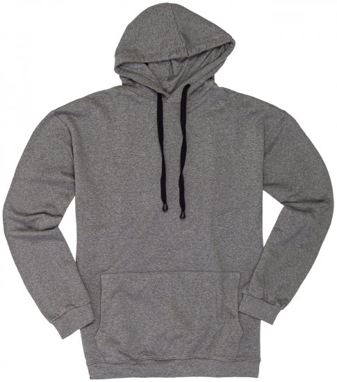Adamo Athen Hoodie without Zipper Grey - Džemperi un džemperi ar kapuci - Džemperi - 2XL-14XL
