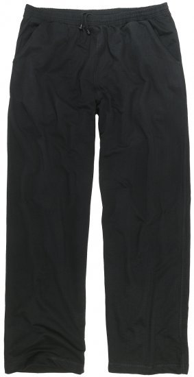 Adamo Athen Sweatpants with Open Hem Black - Sporta bikses un šorti - Sporta bikses un Sporta šorti - 2XL-12XL