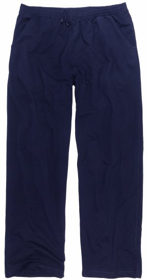 Adamo Athen Sweatpants with Open Hem Navy - Sporta bikses un šorti - Sporta bikses un Sporta šorti - 2XL-12XL