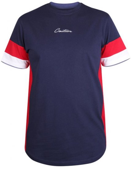D555 Baker T-shirt Navy - T-krekli - T-krekli - 2XL-14XL