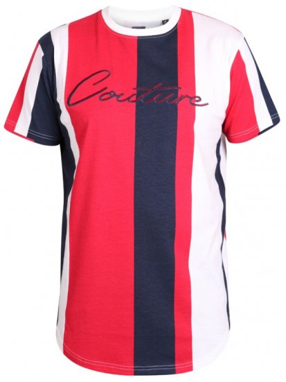 D555 Bancroft T-shirt Red/Navy - T-krekli - T-krekli - 2XL-14XL