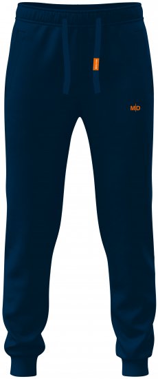 Motley Denim Berlin Sweatpants Navy - Sporta bikses un šorti - Sporta bikses un Sporta šorti - 2XL-12XL
