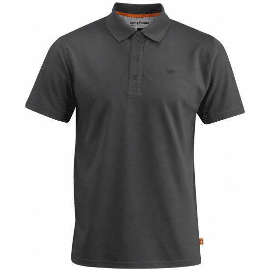 Motley Denim Bratislava Polo Charcoal - Polo krekli - Polo krekli - 2XL-8XL