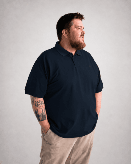 Motley Denim Bratislava Polo Navy - Polo krekli - Polo krekli - 2XL-8XL