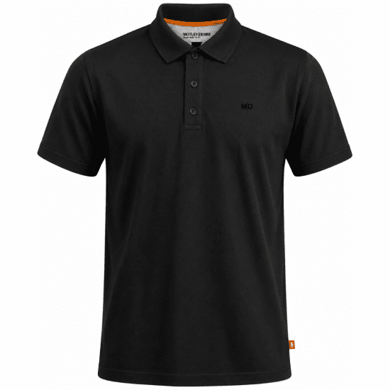 Motley Denim Bratislava Polo Black - Polo krekli - Polo krekli - 2XL-8XL