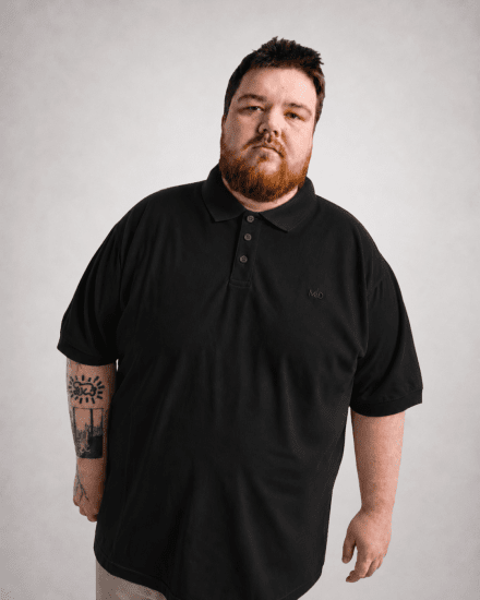 Motley Denim Bratislava Polo Black - Polo krekli - Polo krekli - 2XL-8XL