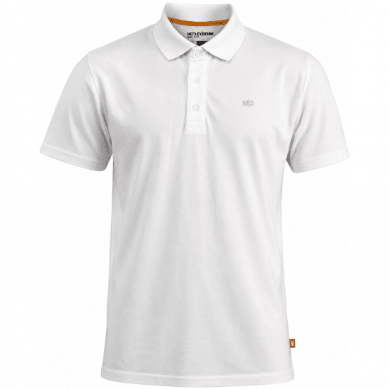 Motley Denim Bratislava Polo White - Polo krekli - Polo krekli - 2XL-8XL