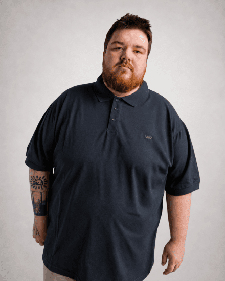 Motley Denim Bratislava Polo Dark Indigo - Polo krekli - Polo krekli - 2XL-8XL