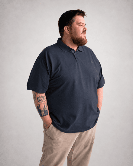 Motley Denim Bratislava Polo Dark Indigo - Polo krekli - Polo krekli - 2XL-8XL
