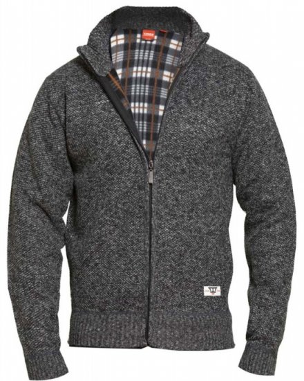 D555 Braxton Sweater Charcoal - Džemperi un džemperi ar kapuci - Džemperi - 2XL-14XL