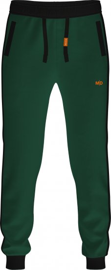 Motley Denim Bremen Sweatpants Racing Green/Black - Sporta bikses un šorti - Sporta bikses un Sporta šorti - 2XL-12XL