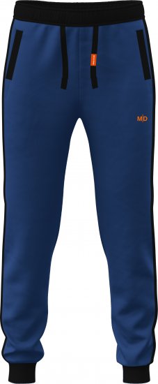 Motley Denim Bremen Sweatpants Royal Blue/Black - Sporta bikses un šorti - Sporta bikses un Sporta šorti - 2XL-12XL