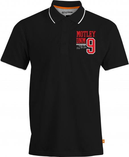 Motley Denim Brighton Polo Black - Polo krekli - Polo krekli - 2XL-8XL