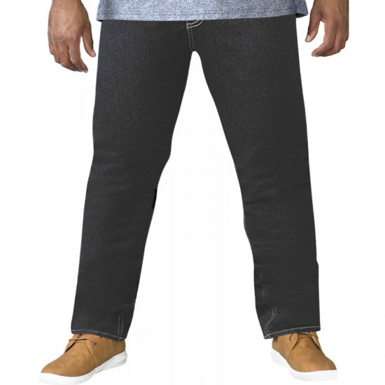 D555 Cedric Tapered Fit Stretch Jeans Indigo TALL SIZES - VĪRIEŠU APĢĒRBS MT-6XLT - Apģērbs gariem vīriešiem