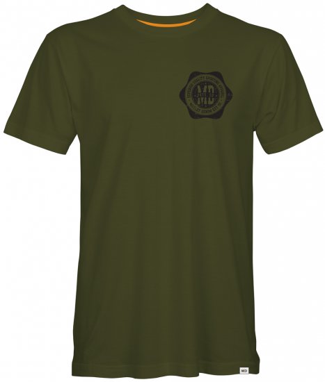 Motley Denim Coventry T-shirt Dark Khaki - T-krekli - T-krekli - 2XL-14XL