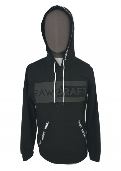 Rawcraft Cregan Hoodie Black - Džemperi un džemperi ar kapuci - Džemperi - 2XL-14XL