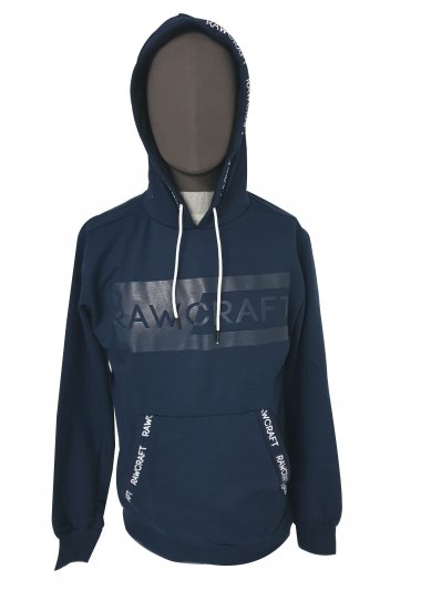 Rawcraft Cregan Hoodie Navy - Džemperi un džemperi ar kapuci - Džemperi - 2XL-14XL