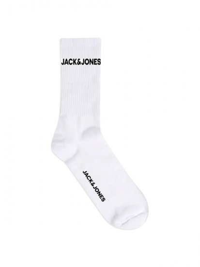 Jack & Jones Basic Logo Tenisa zeķes Balts 5-pack - Apakšveļa un peldšorti - Apakšveļa - 2XL-8XL