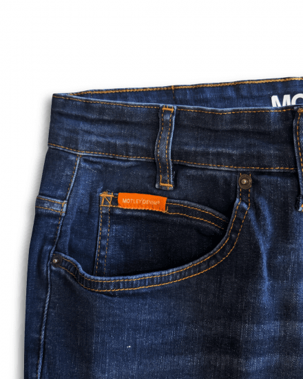 Motley Denim Soho 5-Pocket Jeans Dark Wash - Džinsi un bikses - Džinsi un Bikses - W40-W70