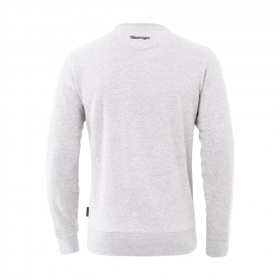 Slazenger Dean Sweatshirt Grey - Džemperi un džemperi ar kapuci - Džemperi - 2XL-14XL