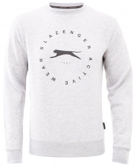 Slazenger Dean Sweatshirt Grey - Džemperi un džemperi ar kapuci - Džemperi - 2XL-14XL