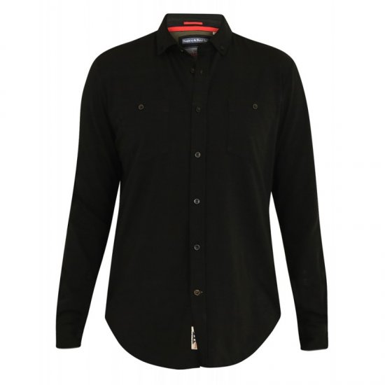 D555 Donnie Long Sleeve Jersey Shirt Black - Krekli - Krekli - 2XL-8XL